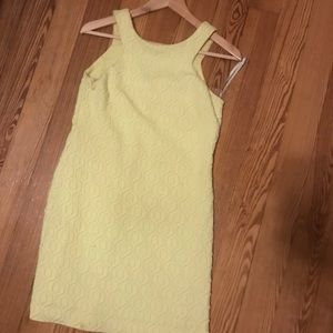 Lilly Pulitzer yellow shift dress
